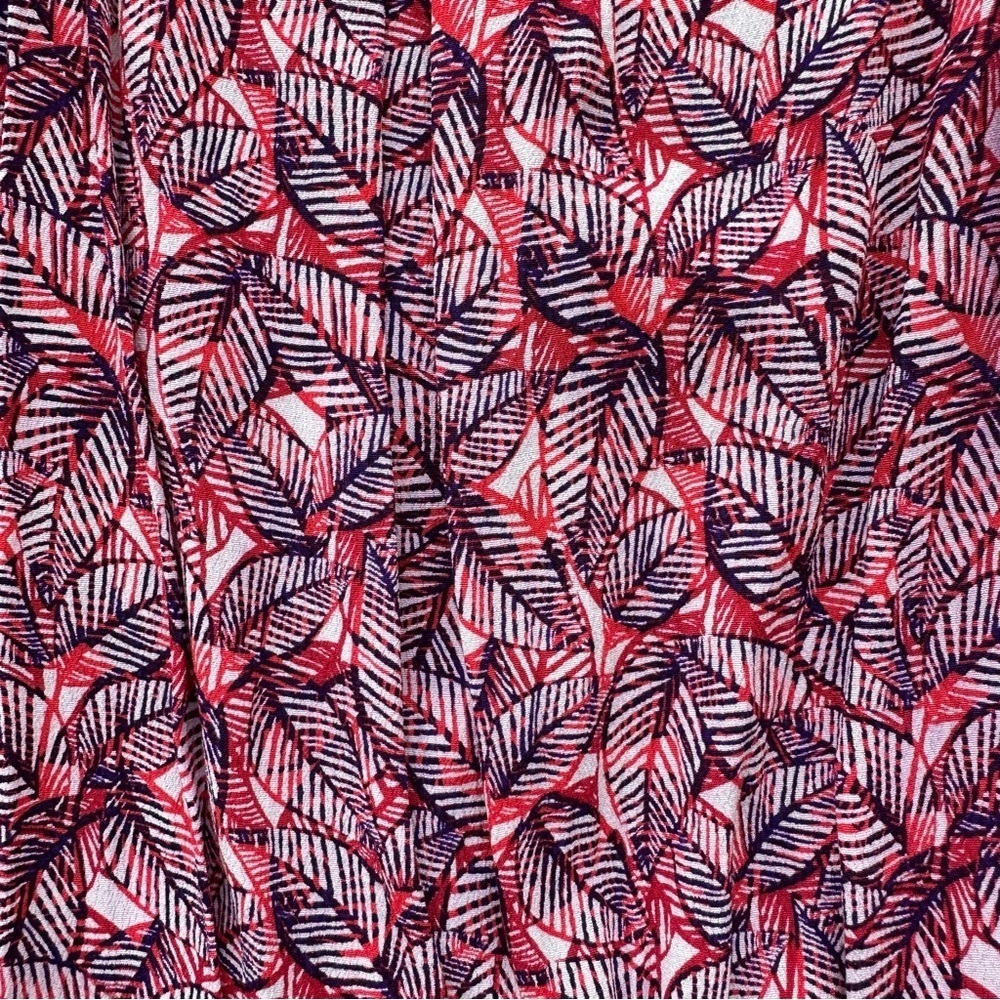 Gap Sleeveless Print Lightweight Halter Jumper Ro… - image 3